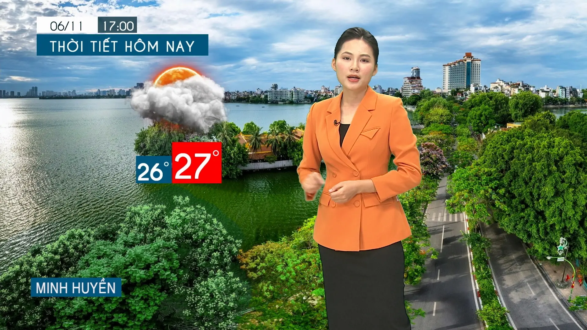 Dự báo thời tiết tối | 06/11/2025